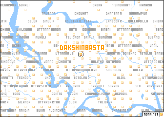 map of Dakshin Bāsta