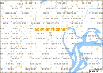 map of Dakshin Chandan