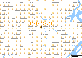 map of Dakshin Dhuru