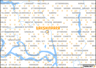 map of Dakshinpāra