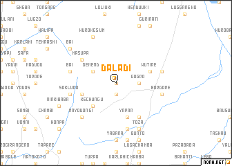map of Daladi