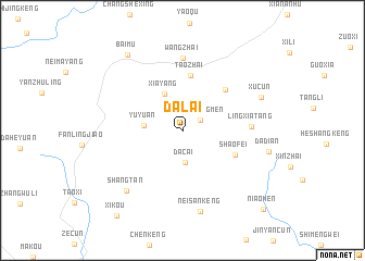 map of Dalai