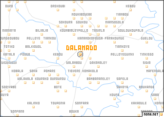 map of Dalamado