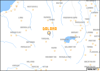 map of Dalama