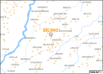 map of Ðalamići