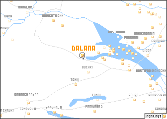 map of Dalāna