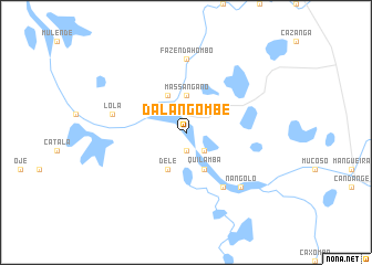 map of Dalangombe