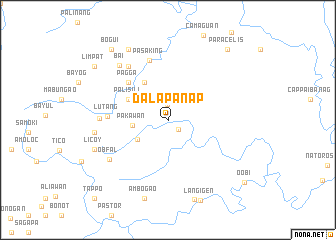map of Dalapanap