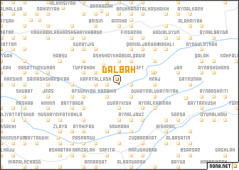 map of Dalbah