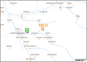 map of Dalci