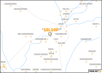 map of Daldap