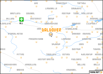 map of Daldover