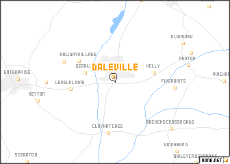 map of Daleville