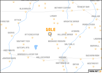 map of Dale