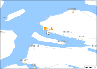 map of Dale