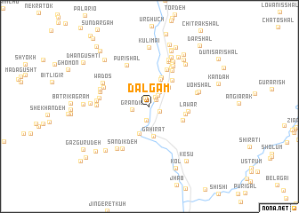 map of Dalgām