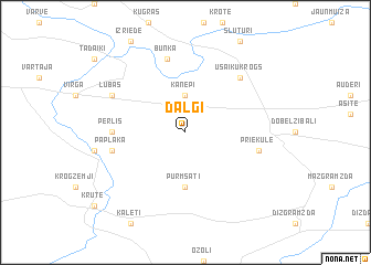 map of Daļģi