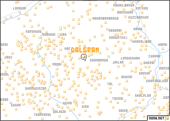 map of Dalgrām