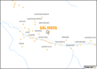 map of Dalimond