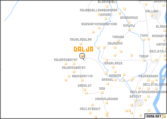 map of Daljāʼ