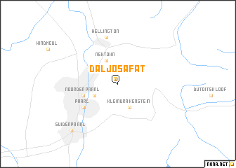 map of Dal Josafat