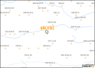 map of Dalkoz