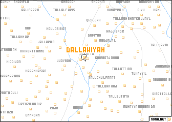 map of Dallāwīyah