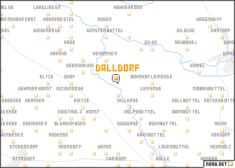 map of Dalldorf