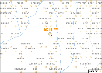 map of Dalley