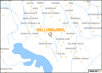map of Dallī Abū Jamīl