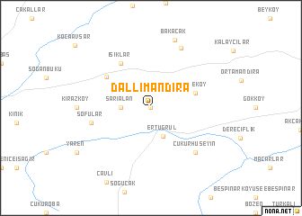 map of Dallımandıra