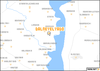 map of Dalʼneye Lyado