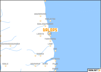 map of Dalops