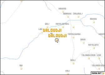 map of Daloudji