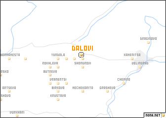 map of Dalovi