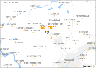 map of Dalton