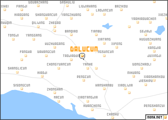 map of Dalucun