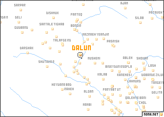 map of Dālūn