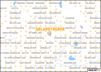 map of Dalupotagama
