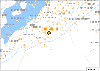 map of Dalwāla