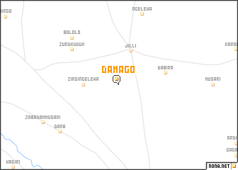 map of Damago