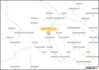 map of Dama Guli