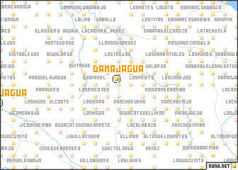 map of Damajagua