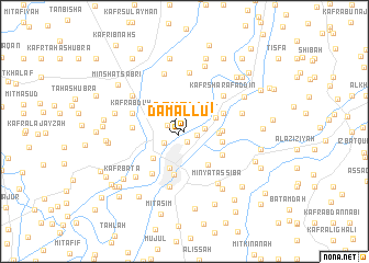 map of Damallu