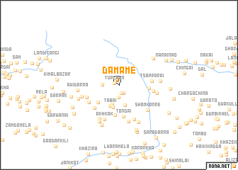 map of Damame