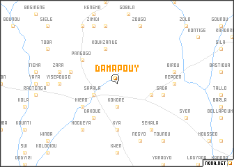 map of Damapouy