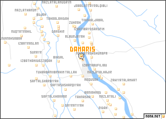 map of Damārīs