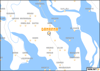 map of Damarma
