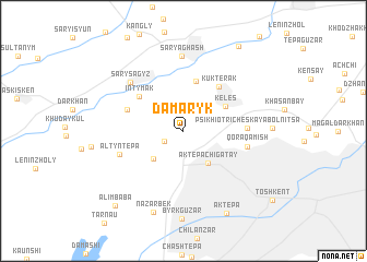 map of Damaryk