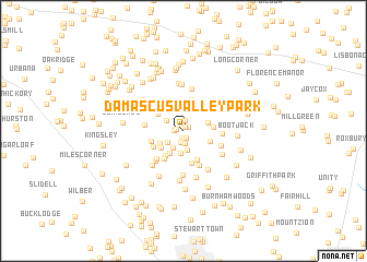 map of Damascus Valley Park